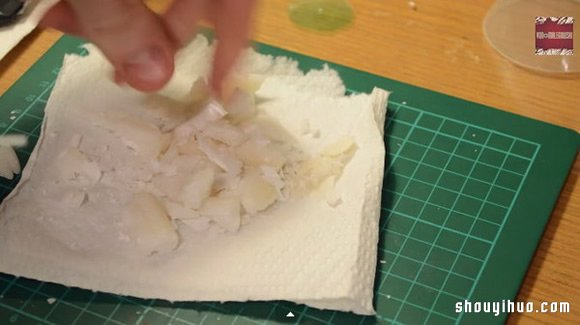 自制超有情調(diào)的水蠟燭DIY手工制作方法教程 - www.fasang.cn