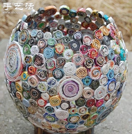 廢紙DIY手工制作各種手工工藝品 - www.fasang.cn