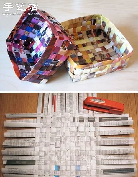 廢紙DIY手工制作各種手工工藝品 - www.fasang.cn