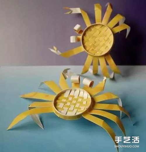 幼兒園螃蟹模型制作 一次性紙杯做螃蟹的教程 - www.fasang.cn