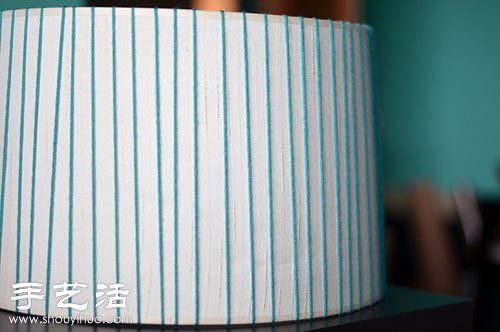 毛線舊物改造 DIY暖暖田園風臺燈 - www.fasang.cn
