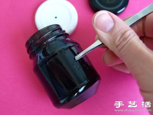 玻璃瓶廢物利用DIY可愛的調味瓶 - www.fasang.cn