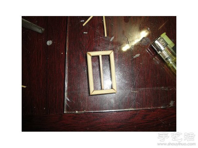 一次性筷子變廢為寶 手工制作小木屋模型 - www.fasang.cn